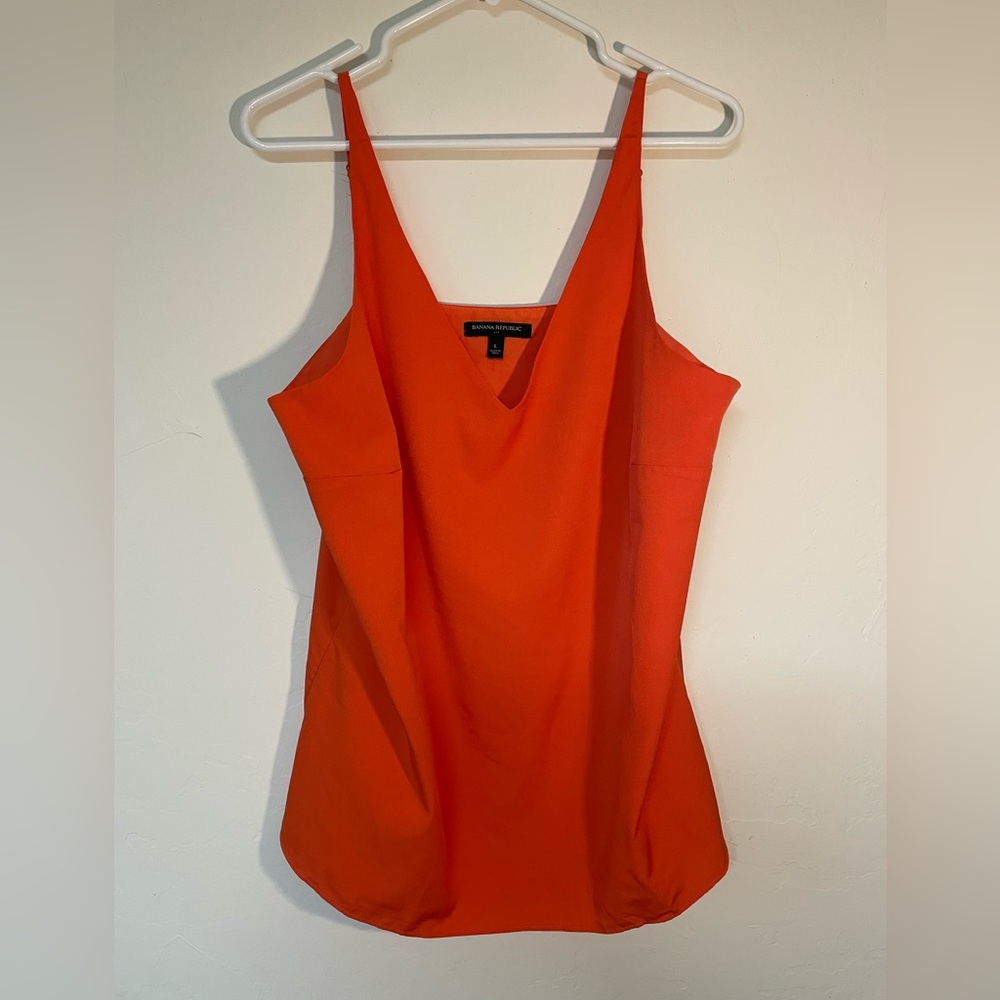 Banana Republic- red/orange tank
